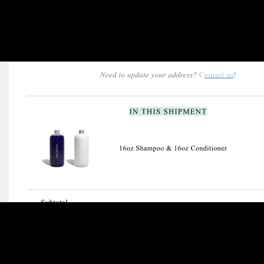NWT Function of Beauty Shampoo and Conditioner